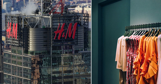 H&M föll på försäljningssiffror